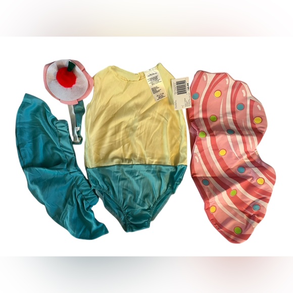 Cupcake Costume for Kids - Pink and Blue New with Tags - Picture 4 of 7